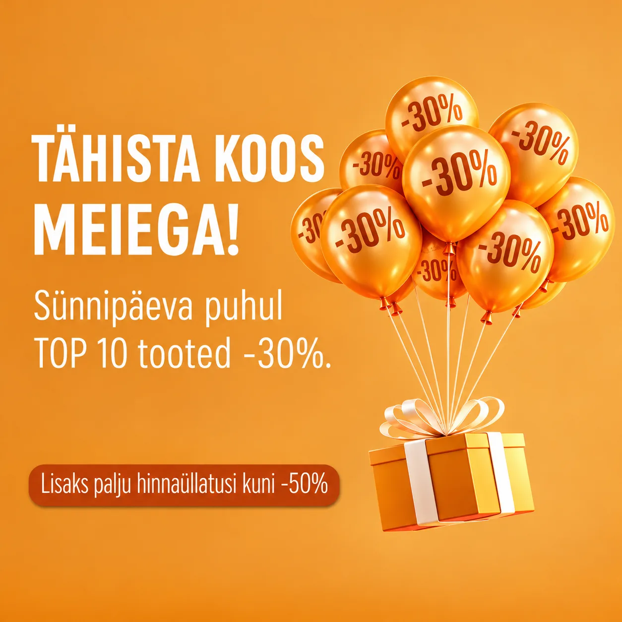 Lai valik tervisetooteid - 1