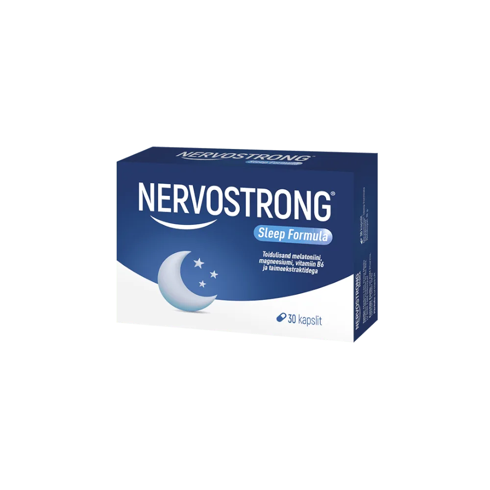 Nervostrong Sleep Formula - uinumisraskused, rahutu uni