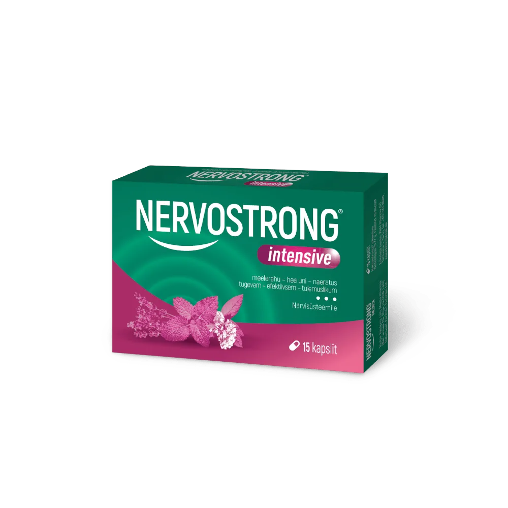 Nervostrong Intensive – tugevdatud toetus närvisüsteemile