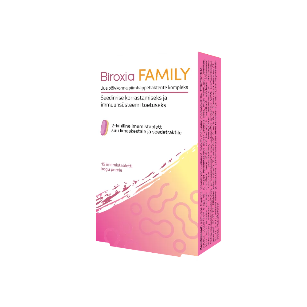 Biroxia Family – probiootikum kogu perele