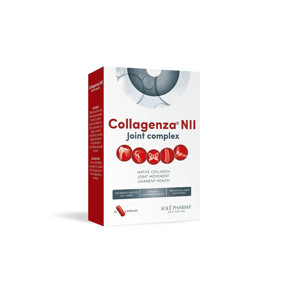 Collagenza® NII Joint complex- uudne liigesepreparaat aktiivsetele inimestele